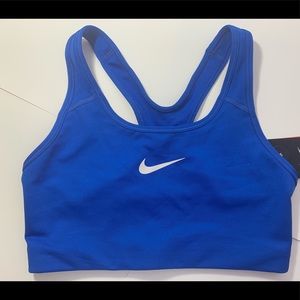 Nike classic swoosh sports bra